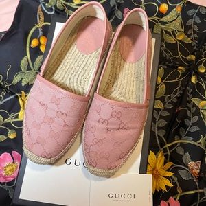 Gucci Canvas Espadrilles
